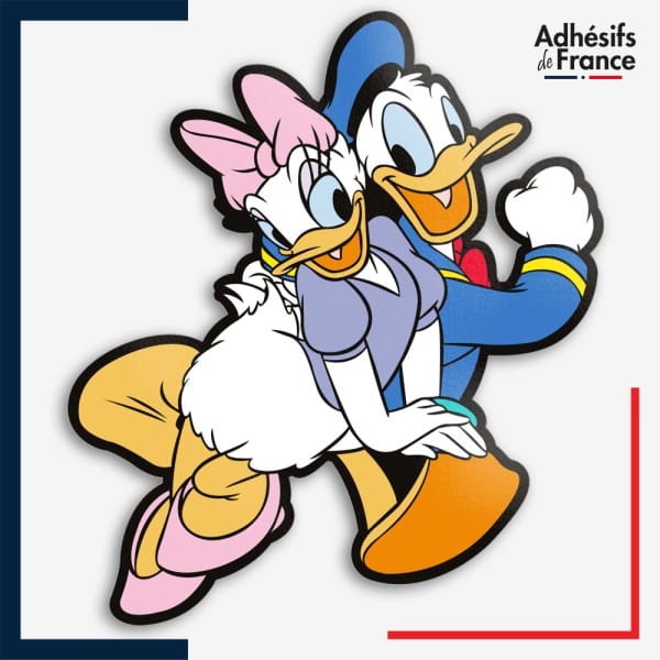 Sticker Disney - Donald et Daisy