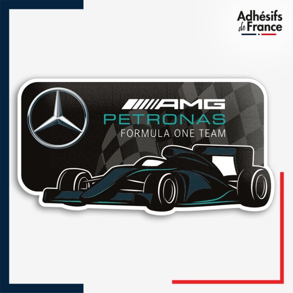 Sticker Formule 1 - Ecurie F1 - Mercedes AMG Petronas