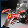 autocollant petit format Formule 1 - Ecurie F1 - Scuderia Ferrari