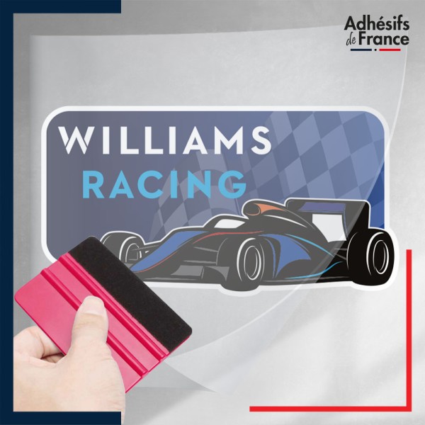 stickers sous film transfert Formule 1 - Ecurie F1 - Williams Racing