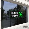 Sticker Black Friday Vert