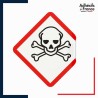 étiquette CLP SGH06 risque toxique et mortel