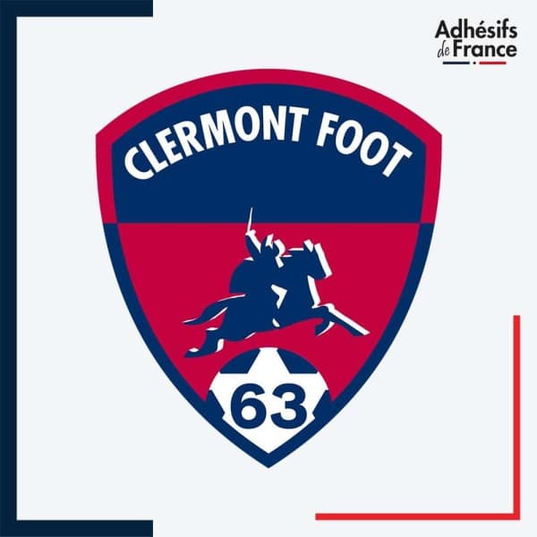 Étiquette du club Clermont Foot