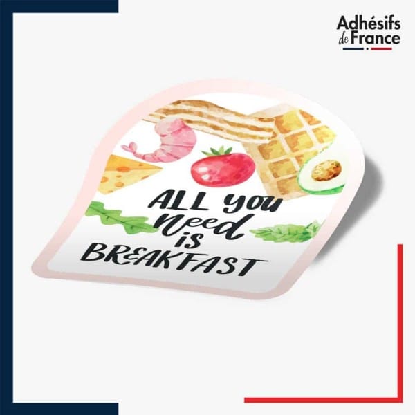 stickers all you need is breakfast