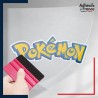 stickers sous film transfert nom Pokémon