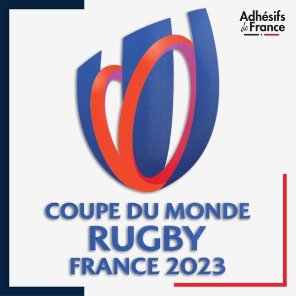 Sticker logo coupe du monde de rugby 2023