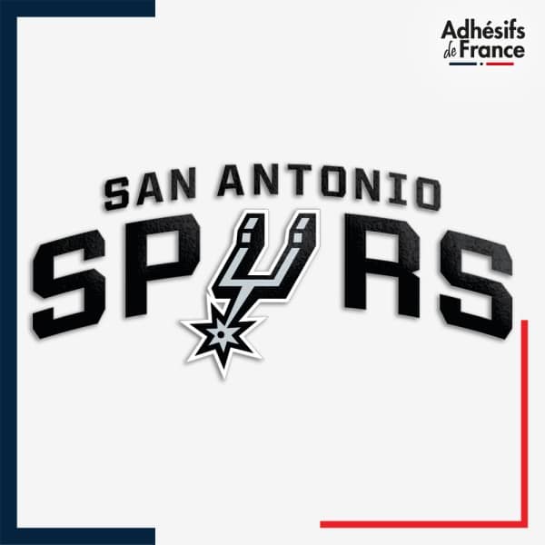 Sticker logo basketball - San Antonio Spurs